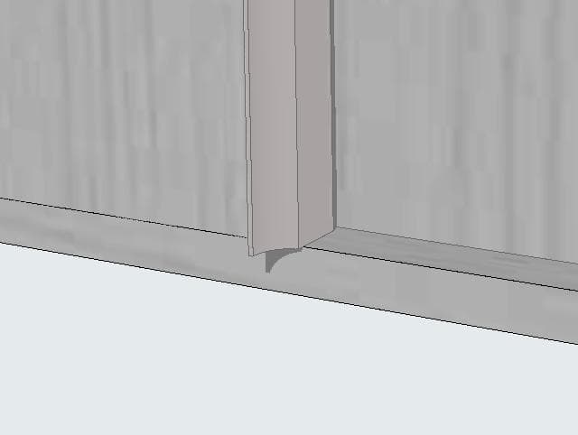 Tirador Lineal de Aluminio 2